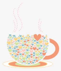 Cup Hearts Drawing - International Womens Day Tea, HD Png Download, Transparent PNG