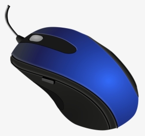 Blue Black Computer Mouse - Computer Mouse Png, Transparent Png, Transparent PNG