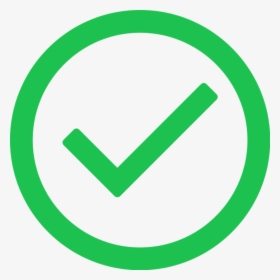 Transparent Checklist Png - Green Check In Circle, Png Download, Transparent PNG