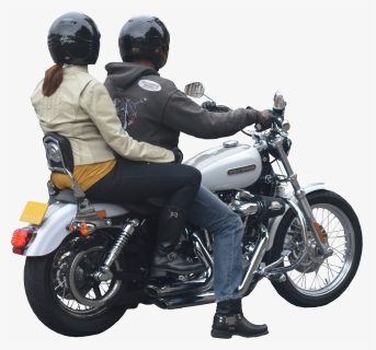 Transparent Png Mart - People With Motorcycle Png, Png Download, Transparent PNG