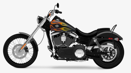Harley Davidson Motorcycle Png - 2015 Wide Glide, Transparent Png, Transparent PNG