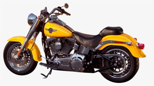 Motorcycle Bike Png Hd Image - Yellow Harley Davidson Motorcycle, Transparent Png, Transparent PNG