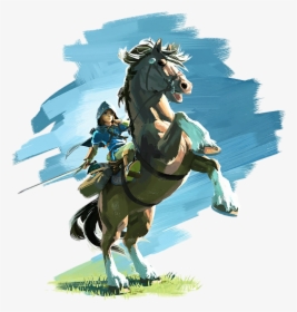 Conquistador - Breath Of The Wild Link On Horse, HD Png Download, Transparent PNG