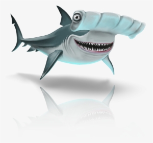 Hammerhead Shark Survival Character - Hammerhead With Eyes In Front, HD Png Download, Transparent PNG