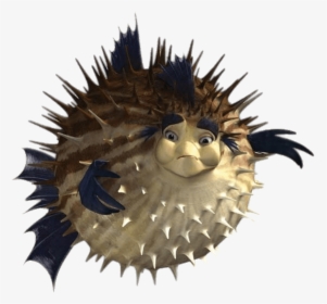 Sykes The Pufferfish - Shark Tale Sykes, HD Png Download, Transparent PNG