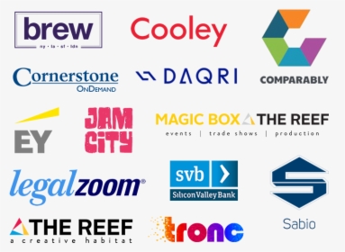 01 Techfair Logos Hp Sponsors - Los Angeles Based Companies, HD Png Download, Transparent PNG