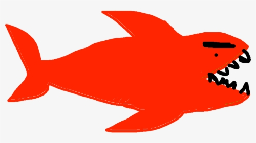 Shark Nom Nom - Garibaldi (fish), HD Png Download, Transparent PNG