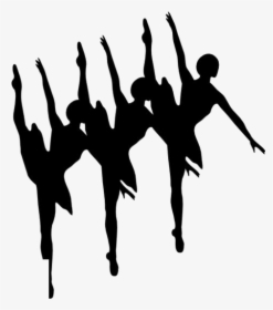 Transparent Triple Ballet Dancer Clipart, Triple Ballet - Ballet Pointe Dancer Clipart, HD Png Download, Transparent PNG