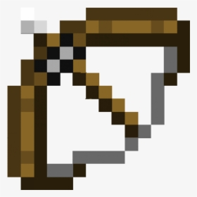 Minecraft Bow Png - Minecraft Bow And Arrow Png, Transparent Png, Transparent PNG
