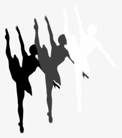 Dance Clipart Png - Ballet Dancer Silhouette, Transparent Png, Transparent PNG