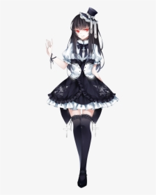 Anime, Girl, And Manga Image - Anime Girl With Top Hat, HD Png Download, Transparent PNG