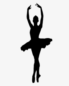 Kingaroy Silhouette Drawdy Dance School Ballet Dancer - Ballerina Silhouette Transparent Background, HD Png Download, Transparent PNG