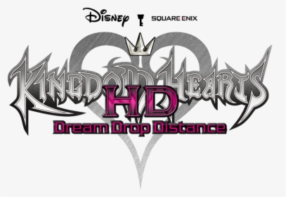 Kingdom Hearts Dream Drop Distance Hd Logo - Kingdom Hearts Dream Drop Distance Logo, HD Png Download, Transparent PNG