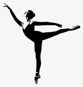 Dancer Clipart Arabesque - Arabesque Ballet Png, Transparent Png, Transparent PNG