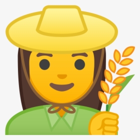Woman Farmer Icon - Farmer Icon Png, Transparent Png, Transparent PNG