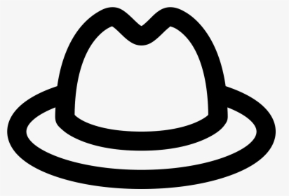 Farmer Männlich Icon - Farmer Hat Clipart Black And White, HD Png Download, Transparent PNG