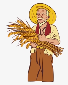 Transparent Rice Icon Png - Farmer Clipart, Png Download, Transparent PNG