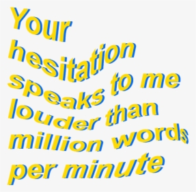 Yellow Aesthetic Words Png, Transparent Png, Transparent PNG