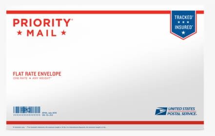 Priority Mail Mailing Envelope, HD Png Download, Transparent PNG