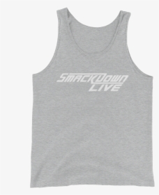 Smackdown Live Logo Unisex Tank Top   Class - Sleeveless Shirt, HD Png Download, Transparent PNG