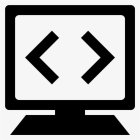 Google Code Icon The Icon Is Of A Computer Monitor - Web Code Icon Png, Transparent Png, Transparent PNG
