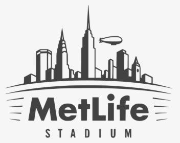 Metlife Stadium Nfl New York Giants Vector Graphics - Metlife Stadium Jets Logo, HD Png Download, Transparent PNG