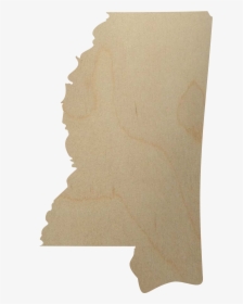 Mississippi State Wood Cutout - Mississippi Cut Out, HD Png Download, Transparent PNG
