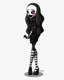 Puppeteer Drawing Creepy Marionette Doll, Picture - Fnaf Monster High Style, HD Png Download, Transparent PNG