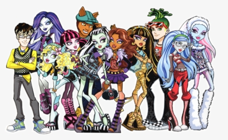 Monster High Characters Png, Transparent Png, Transparent PNG