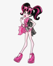 Monster High Revived Characters - Draculaura Monster High Characters, HD Png Download, Transparent PNG