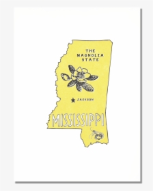 Mississippi State Print - Illustration, HD Png Download, Transparent PNG