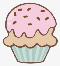 Cupcake, Dessert, Cake, Sweet, Pastry, Birthday, Sugar - Cute Ice Cream Cup Png, Transparent Png, Transparent PNG