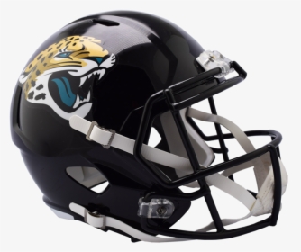 Jacksonville Jaguars Replica Riddell Speed Full Size - Denver Broncos Helmet Png, Transparent Png, Transparent PNG