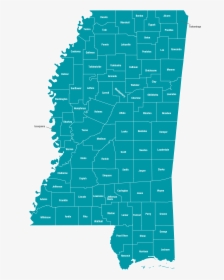 Service Areas - Mississippi Outline With Flag, HD Png Download, Transparent PNG