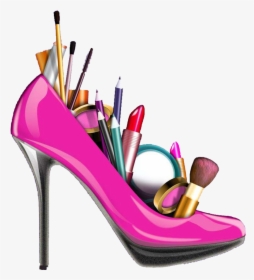 And Fashion Shoes Wallpaper Illustration Mac Cosmetics - Stiletto Clipart,  HD Png Download , Transparent Png Image - PNGitem