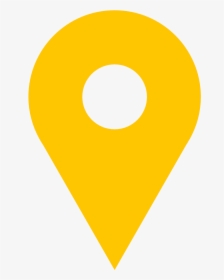 Yellow Map Marker Png - Transparent Drop Pin Icon, Png Download, Transparent PNG