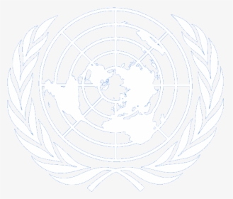 United Nations Logo White, HD Png Download, Transparent PNG