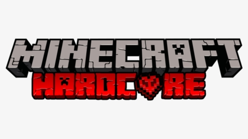 Minecraft, Hardcore, World, Record, Broken, Philza, - Minecraft Hardcore Logo Transparent, HD Png Download, Transparent PNG