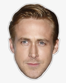 Ryan Gosling Celebrity Mask - Ryan Gosling Transparent Background, HD Png Download, Transparent PNG