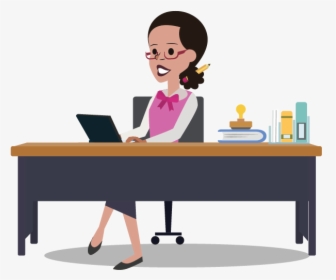 Virtual Receptionists For Accountants - Accountants At Work Clipart, HD Png Download, Transparent PNG