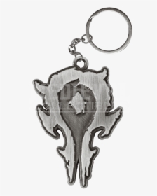 Warcraft Movie Horde Logo Metal Keychain , Png Download - Keychain, Transparent Png, Transparent PNG