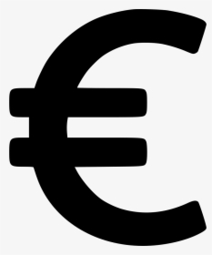 Euro Symbol - Transparent Background Euro Sign, HD Png Download, Transparent PNG