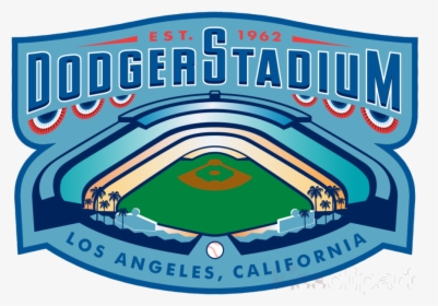 Dodgers Stadium Clipart Dodger Los Angeles Logo Transparent - Dodger Stadium Logo Png, Png Download, Transparent PNG