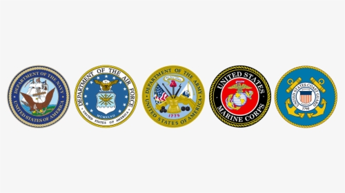 Military Logos Png - Branches Of Military Logos, Transparent Png, Transparent PNG
