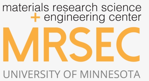 Materials Research Science And Engineering Center - University Of Minnesota Mrsec, HD Png Download, Transparent PNG