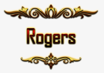 Rogers Decorative Name Png - Harsh Name, Transparent Png, Transparent PNG