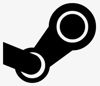 Steam - Steam Black Icon Png, Transparent Png, Transparent PNG