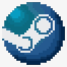 Steam Logo Pixel Art, HD Png Download, Transparent PNG