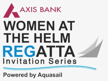 Aquasail Women At The Helm Logo - Axis Bank, HD Png Download, Transparent PNG