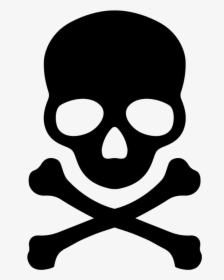 Skull Logo - Free Skull And Cross Bones Svg, HD Png Download, Transparent PNG